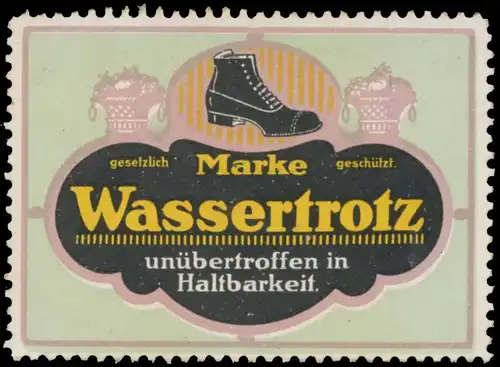 Schuhe Marke Wassertrotz