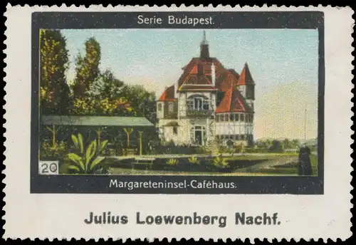 Margareteninsel - Cafehaus