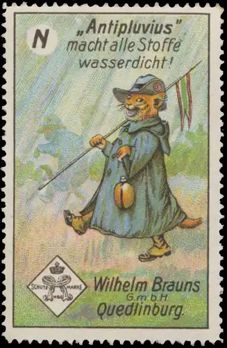 Antipluvius macht alle Stoffe wasserdicht!