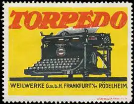 Torpedo Schreibmaschine