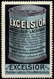 Excelsior-Mattsilber-Lackfarbe