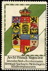 Herzogtum Sachsen - Meiningen - Hildburghausen