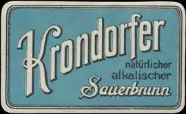 Krondorfer Sauerbrunn