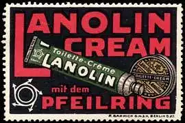 Lanolin Toilette - Creme mit dem Pfeilring