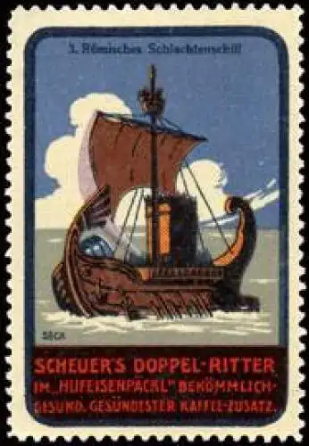Schiff Serie Nr. 3. RÃ¶misches Schlachtenschiff