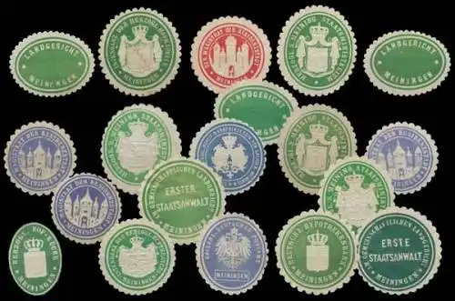 Meiningen Sammlung Siegelmarken