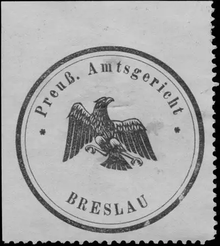 Pr. Amtsgericht Breslau