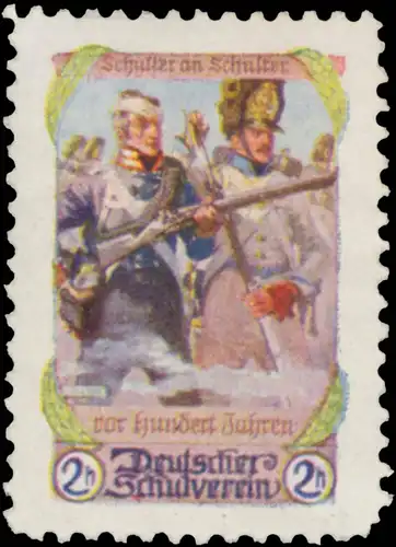 Schulter an Schulter vor hundert Jahren