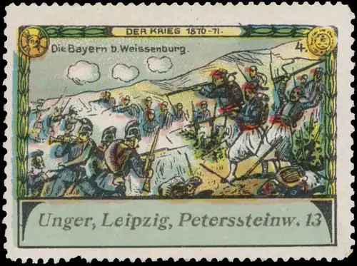 Die Bayern bei Weissenburg