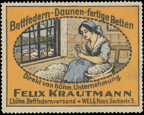 Bettfedern - Daunen