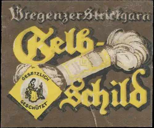 Gelb-Schild Wolle
