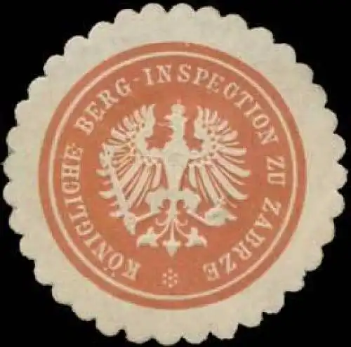 K. Berg-Inspection zu Zabrze