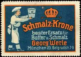 Schmalz - Krone bester Ersatz für Butter und Schmalz