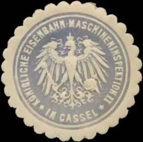 K. Eisenbahn-Maschineninspektion II in Cassel