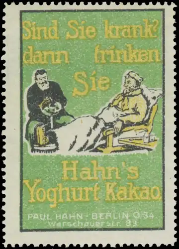 Hahns Yoghurt Milch-Kakao