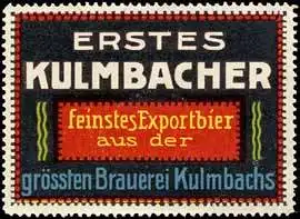 Erstes Kulmbacher Bier