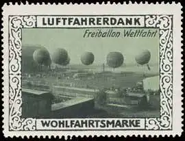 Freiballon Weltfahrt