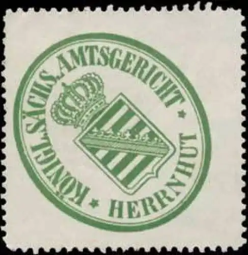 K.S. Amtsgericht Herrnhut