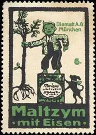 Maltzym mit Eisen