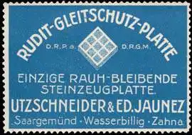 Rudit-Gleitschutz-Platte
