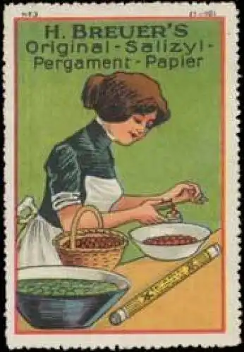 Salizyl-Pergamentpapier