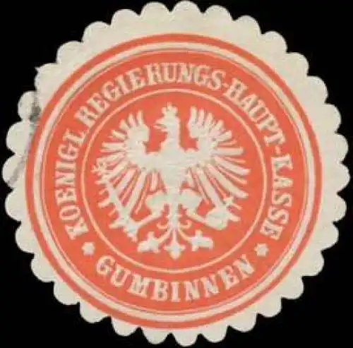 K. Regierungs-Haupt-Kasse Gumbinnen