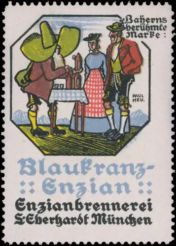 Blaukranz Enzian Hochalmgold