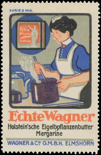 Echte Wagner holsteinische Butter zum Kochen