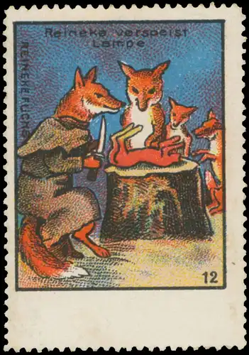 Reineke verspeist Lampe
