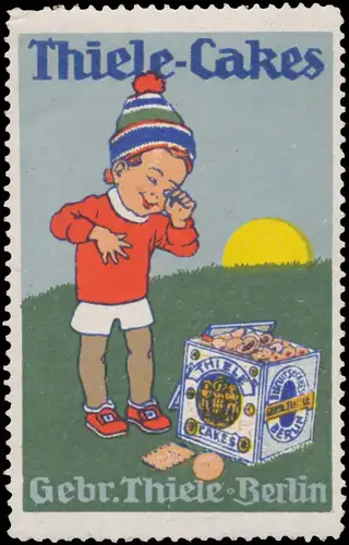 Junge mit Thiele-Cakes