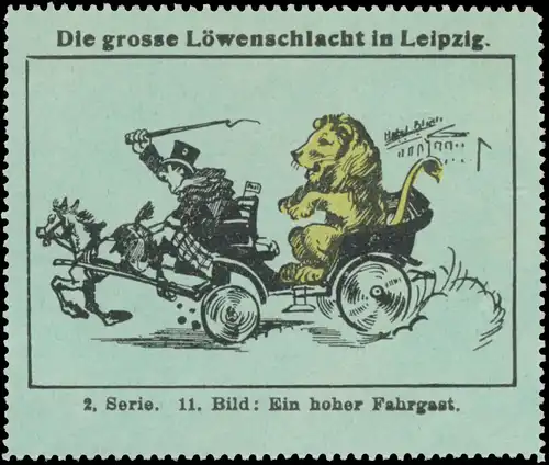 Ein hoher Fahrgast