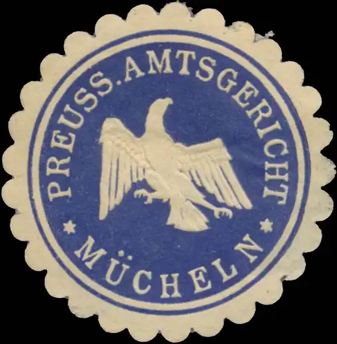 Pr. Amtsgericht Mücheln