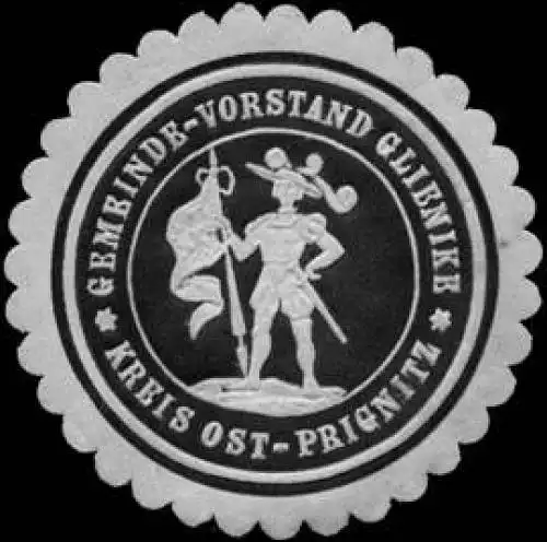 Gemeinde-Vorstand Glienike - Kreis Ost-Prignitz
