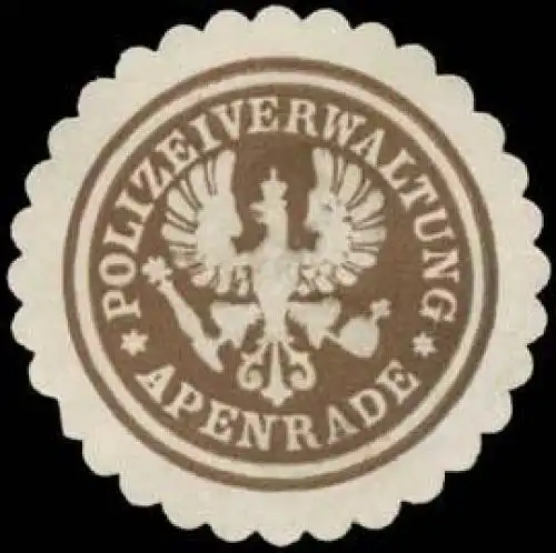 Polizeiverwaltung Apenrade
