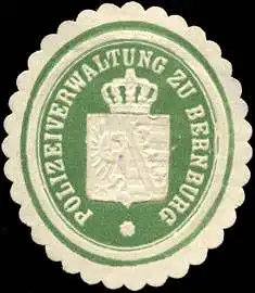 Polizeiverwaltung zu Bernburg