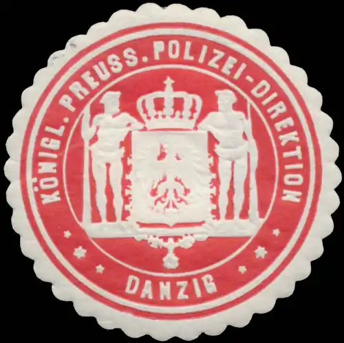 K.Pr. Polizei-Direktion Danzig