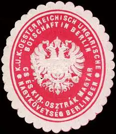 K.u.K. Oesterreichisch Ungarische Botschaft in Berlin