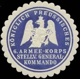 K.Pr. 6. Armee-Korps Stellv. Generalkommando