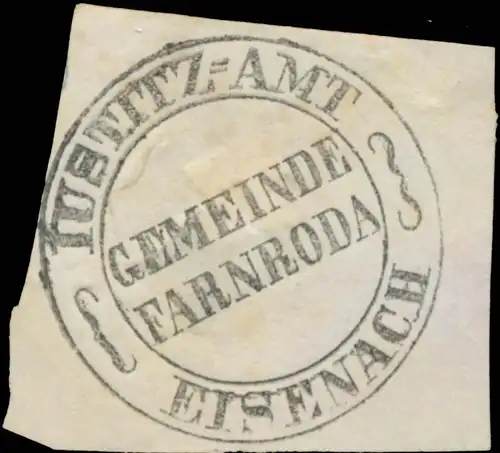 Justizamt Gemeinde Farnroda