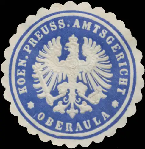 K.Pr. Amtsgericht Oberaula