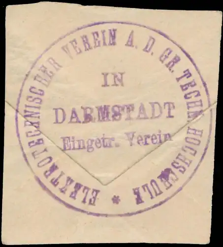 Elektrotechnischer Verein a.d. Gr. Technischen Hochschule in Darmstadt