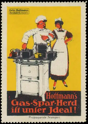 Hoffmanns Gas-Spar-Herd ist unser Ideal!