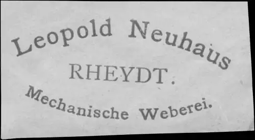 Mechanische Weberei Leopold Neuhaus