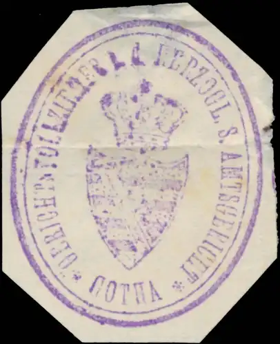 Gerichtsvollzieher b.d. Herzogl. Amtsgericht Gotha