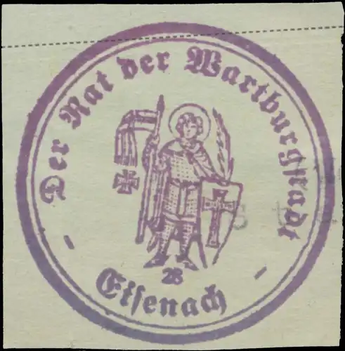 Der Rat der Wartburgstadt Eisenach
