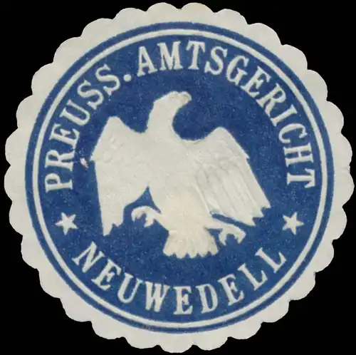 Pr. Amtsgericht Neuwedell