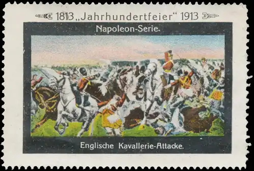 Englische Kavallerie-Attacke