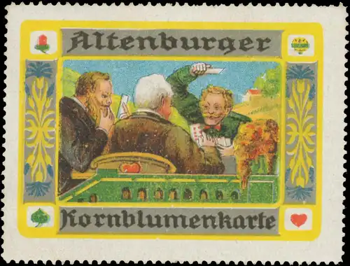 Altenburger Kornblumenkarte