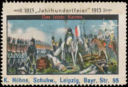 Das letzte Karree, Napoleon