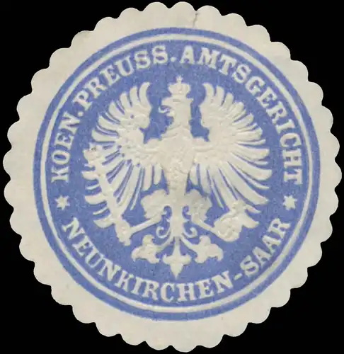 K.Pr. Amtsgericht Neunkirchen-Saar